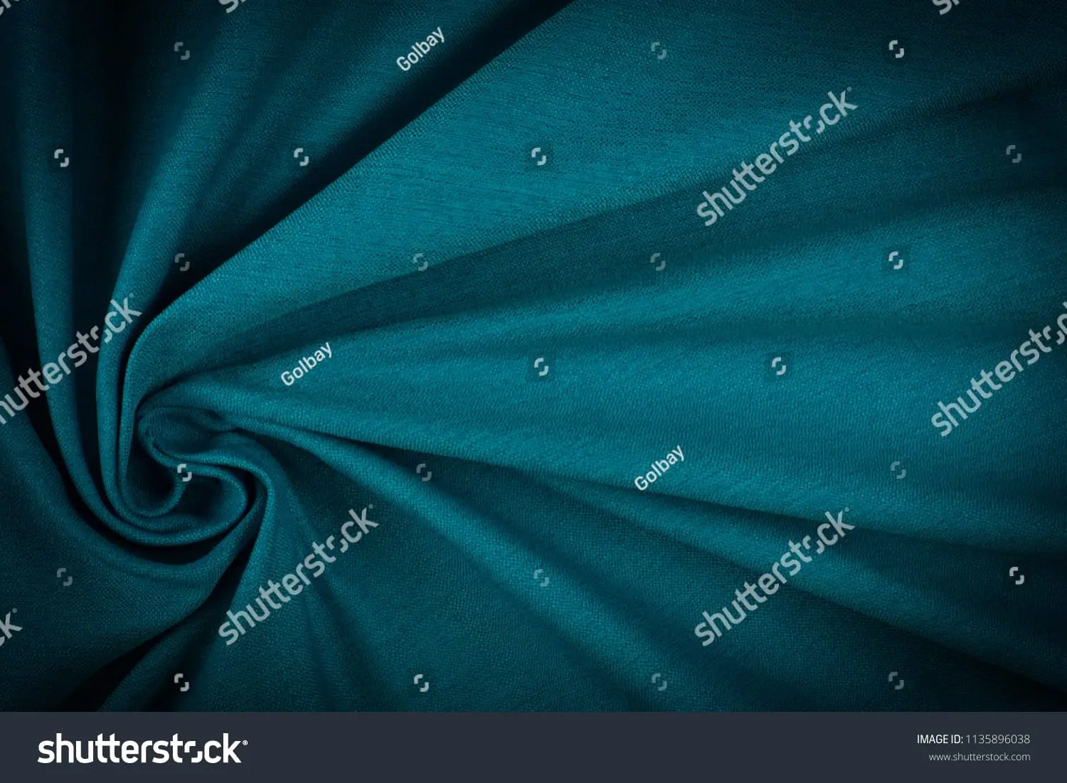 Teal fabric texture